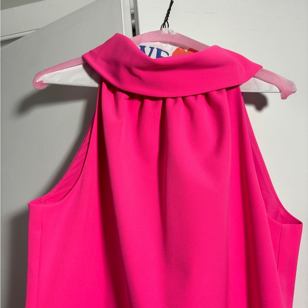 Sail to Sable Hot Pink Shift Dress - Picture 3 of 10